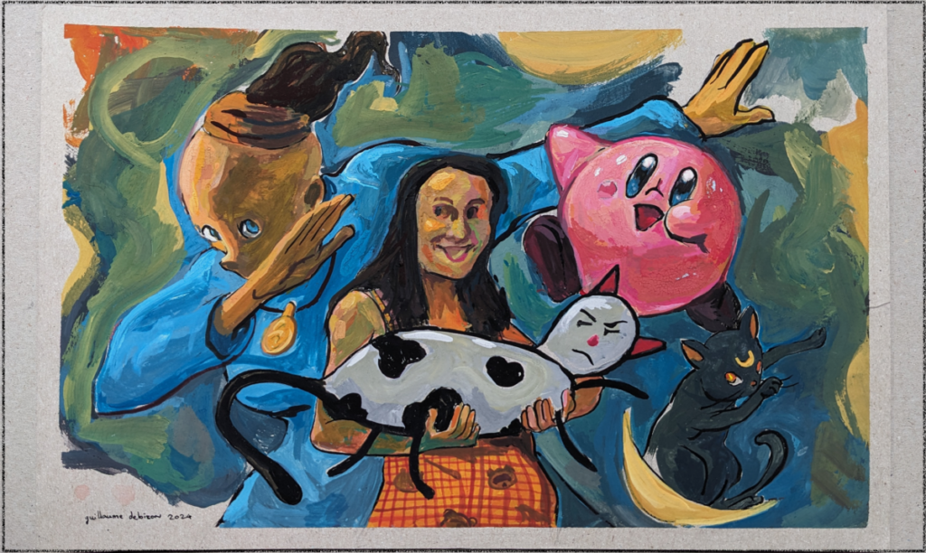 Little Big Adventure / Kirby / Sailor Moon / Blake Faye fan art
