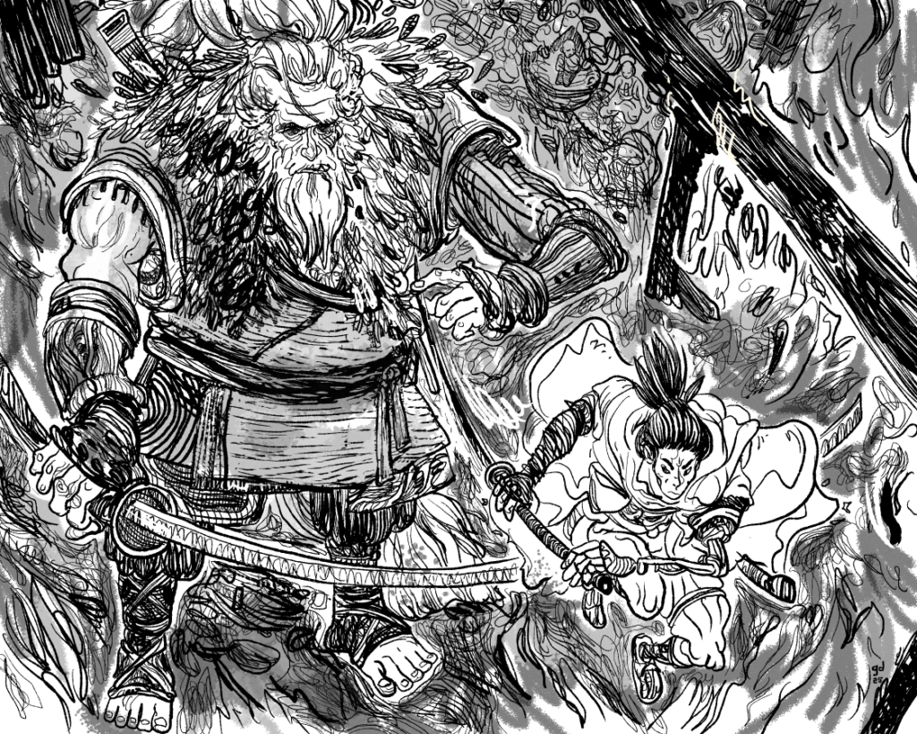 Sekiro fan art